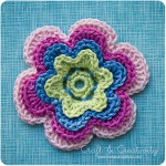 Crochet flower - by Craft & Creativity