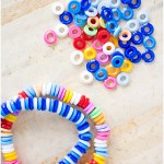 Melted plastic beads - by Craft & Creativity