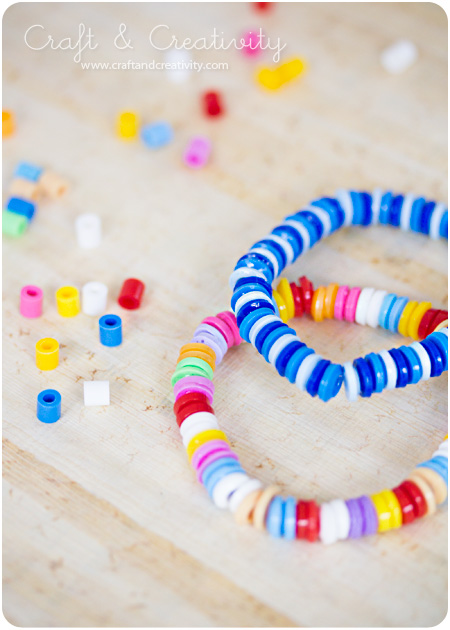 DIY Bracelet : Bracelet coloré en Perles HAMA / Perles à repasser 