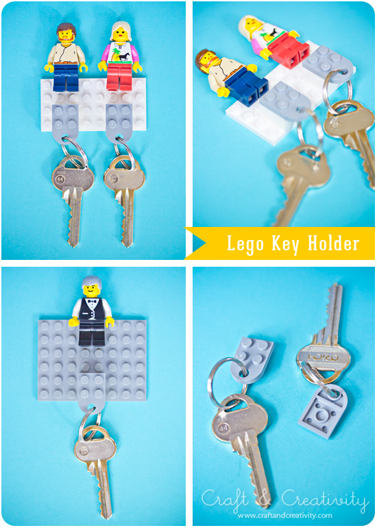 Lego key 2025 holder diy