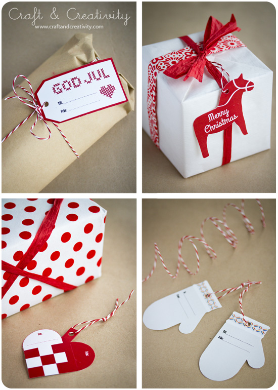 Tags, free download - from Craft & Creativity