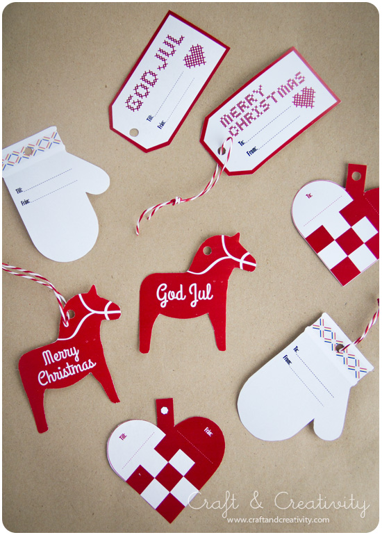 Tags, free download - from Craft & Creativity
