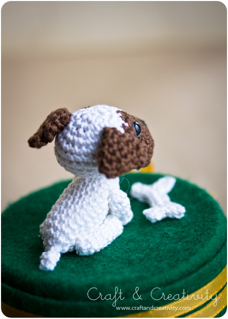 Amigurumi dogs by Annie's Granny, featured on Craft & Creativity