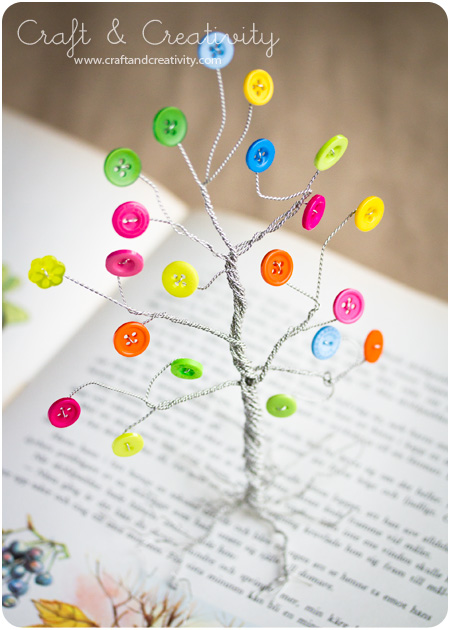 Button tree - by Craft & Creativity
