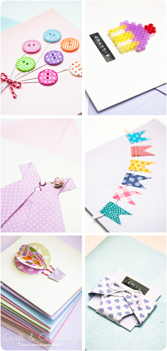 Make your own cards - by Craft & Creativity