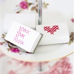 Cross-stitched matchbox - by Craft & Creativity