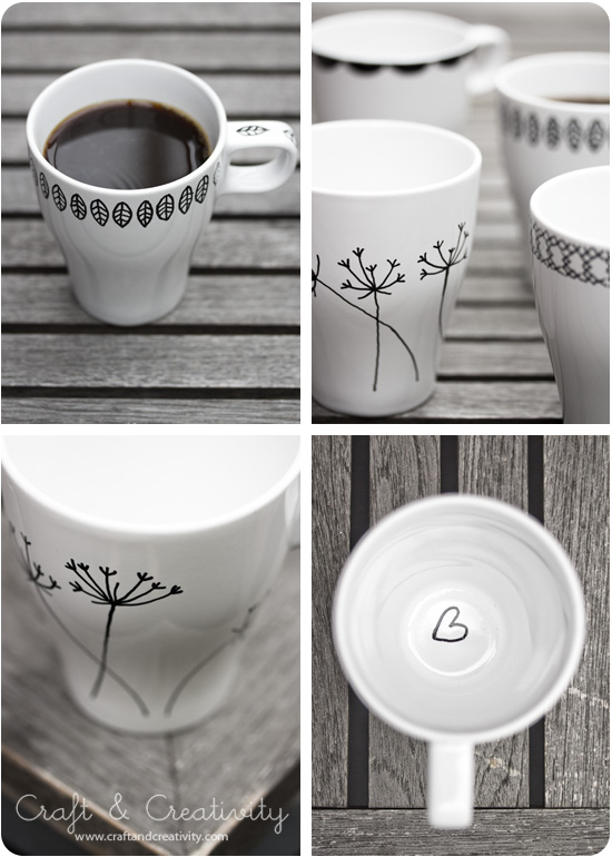 Design your own mugs - by Craft & Creativity