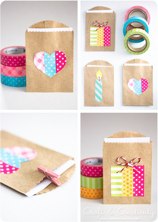 Small gift bags - by Craft & Creativity