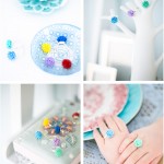 Flower rings - by Craft & Creativity