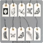 Stamped gift tags - by Craft & Creativity