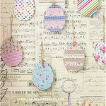 Decorated egg tags - by Craft & Creativity