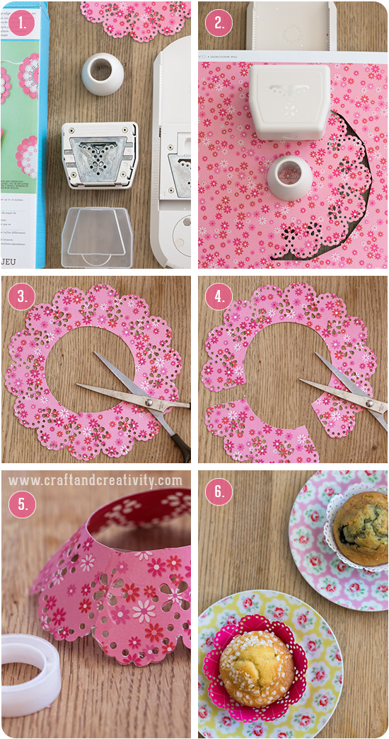 Cute cupcake liners - by Craft & Creativity