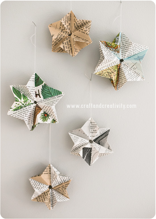 DIY Paper stars - by Craft & Creativity