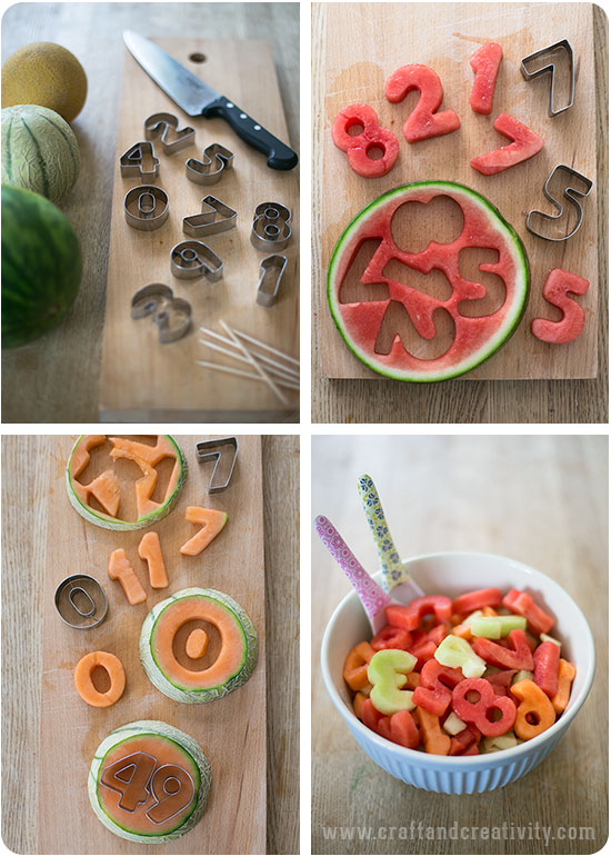 Refreshing melon cut outs - by Craft & Creativity