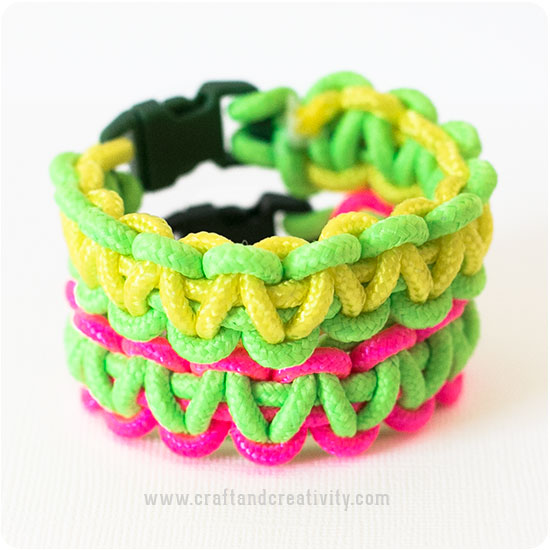 Beaded Paracord Shoelaces - by Craft & Creativity