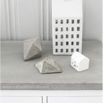 DIY concrete diamonds - by Craft & Creativity