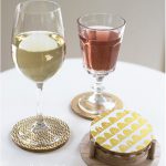 Gold Foil Coasters - by Craft & Creativity