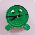 Tin can clock - by Craft & Creativity