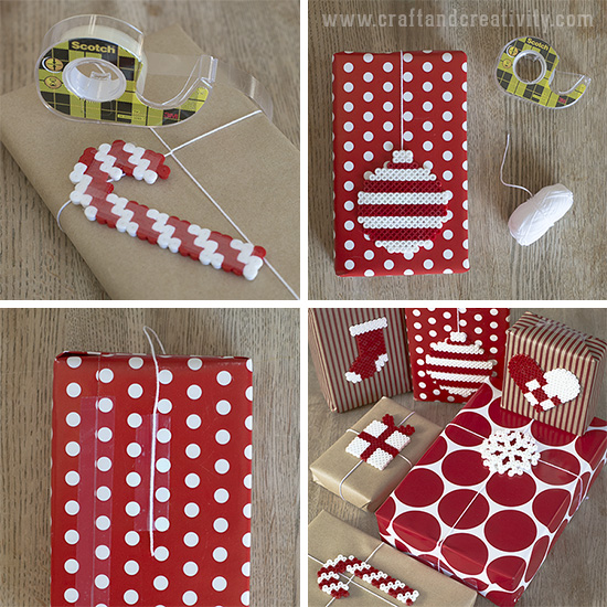 Christmas gift wrap inspiration - by Craft & Creativity